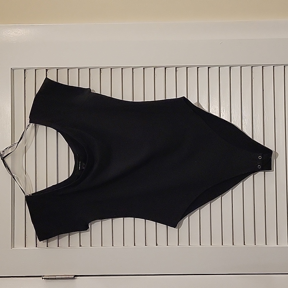 NWOT Foerver 21 + black cap sleeve bodysuit sz 0X